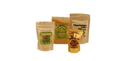 Herbs, Powders, Leaves & Seeds