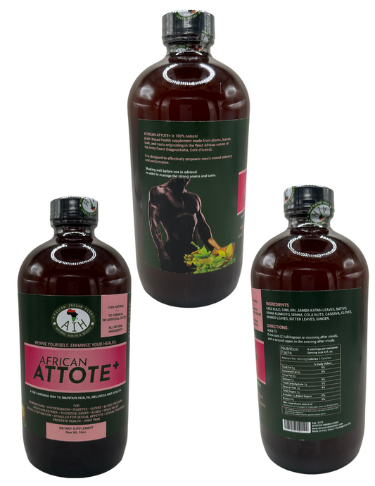 2 Bottles of All Natural Attote Herbal Mixture for Man Power -  Norway