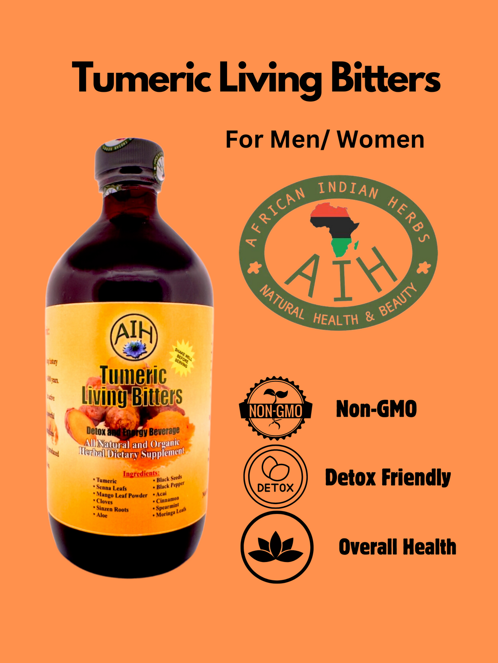Living Bitters Detox Formulas and Juices — African Indian Herbs