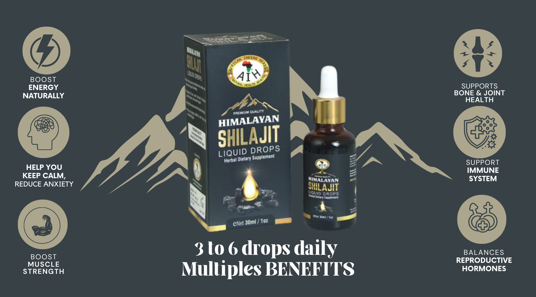 Shilajit Liquid Drops