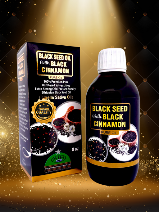 BLACK SEED OIL WITH BLACK CINNAMON