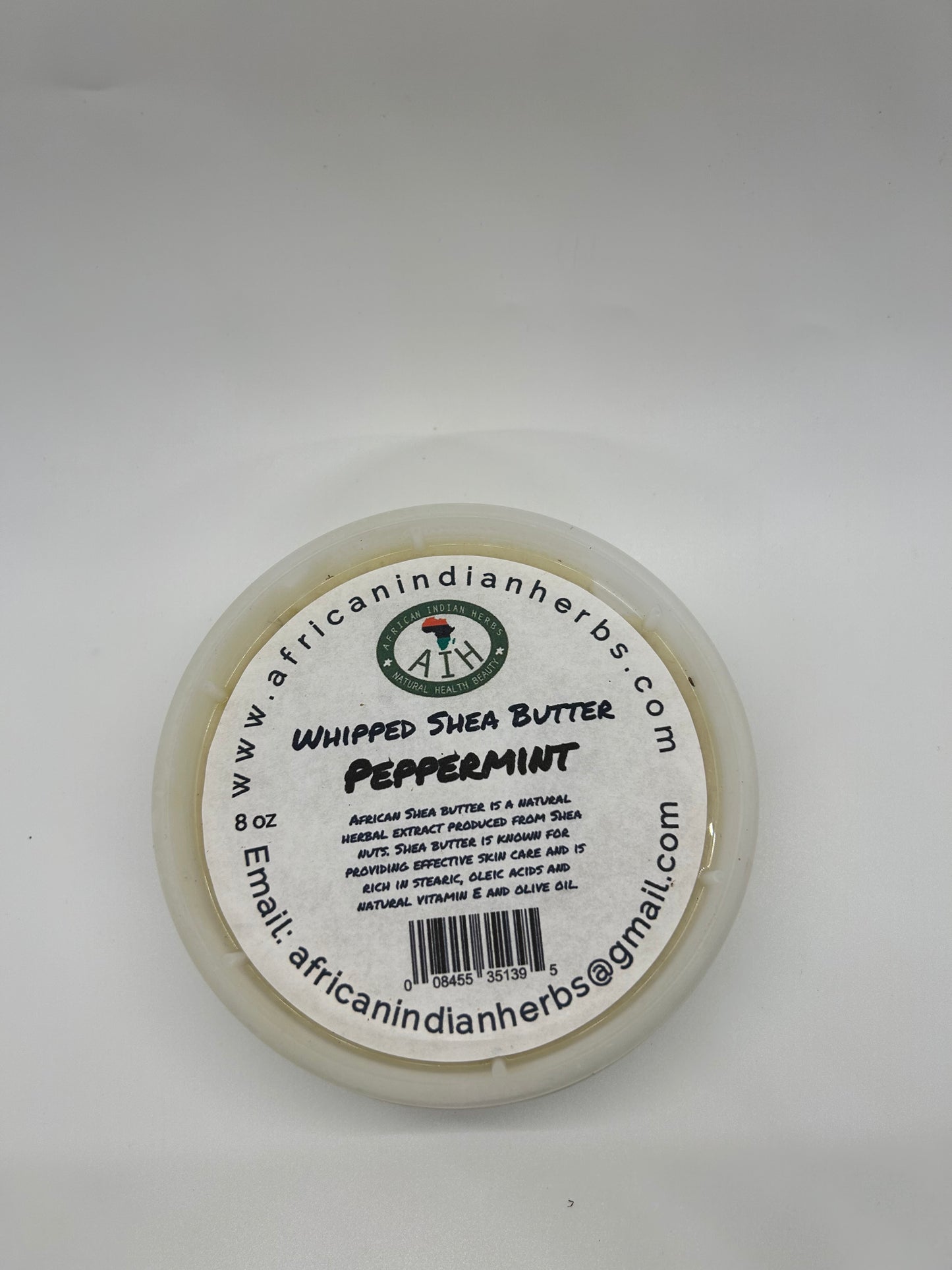 Peppermint whipped shea butter