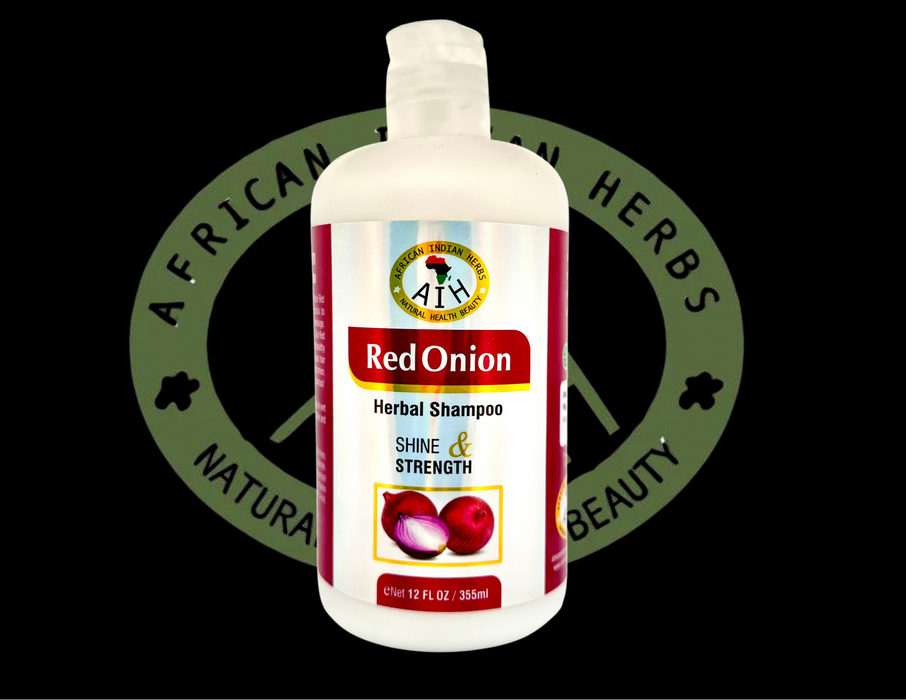 Red Onion Herbal Shampoo (Shine& Strength