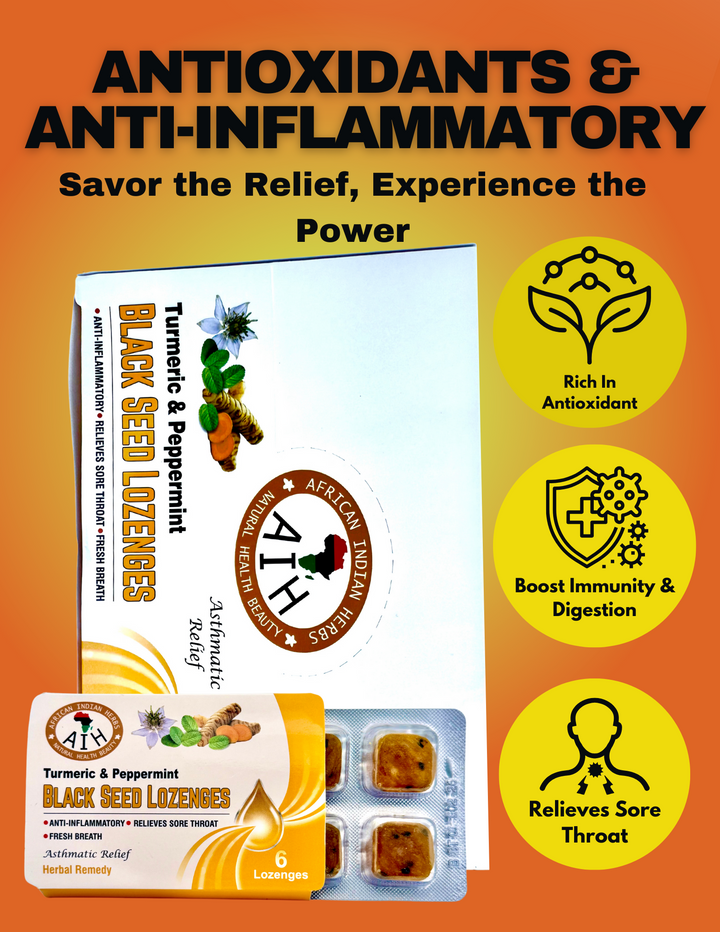 Tumeric & Peppermint  Lozenges