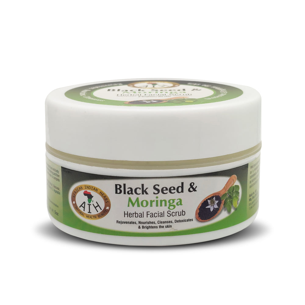 Black Seed & Moringa   Herbal Facial Scrub