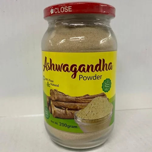 Ashwagandha 100% Pure Organic Root Powder